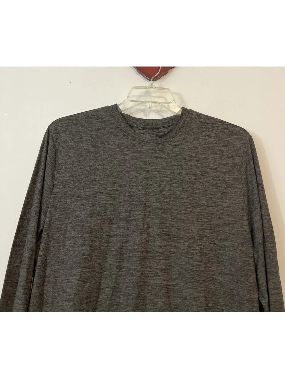 Right Of Way Mens Large Gray Long-Sleeved Lounge Shirt & Jogger Pant Set! A5229